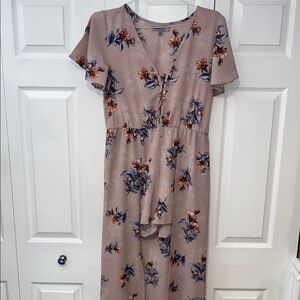 Bailey lie Floral Print V-Neck shorts/dress